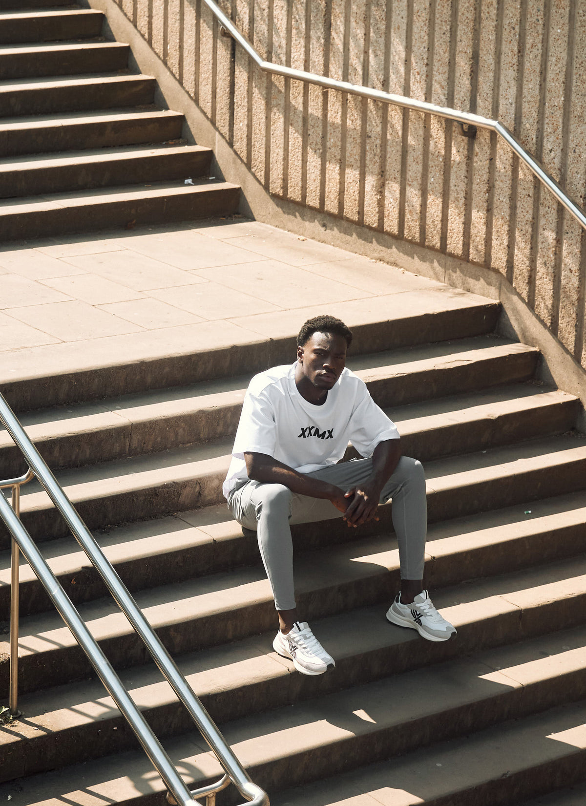 XXMX 舒適工裝慢跑褲｜灰色 Gray｜XMMTP02H2