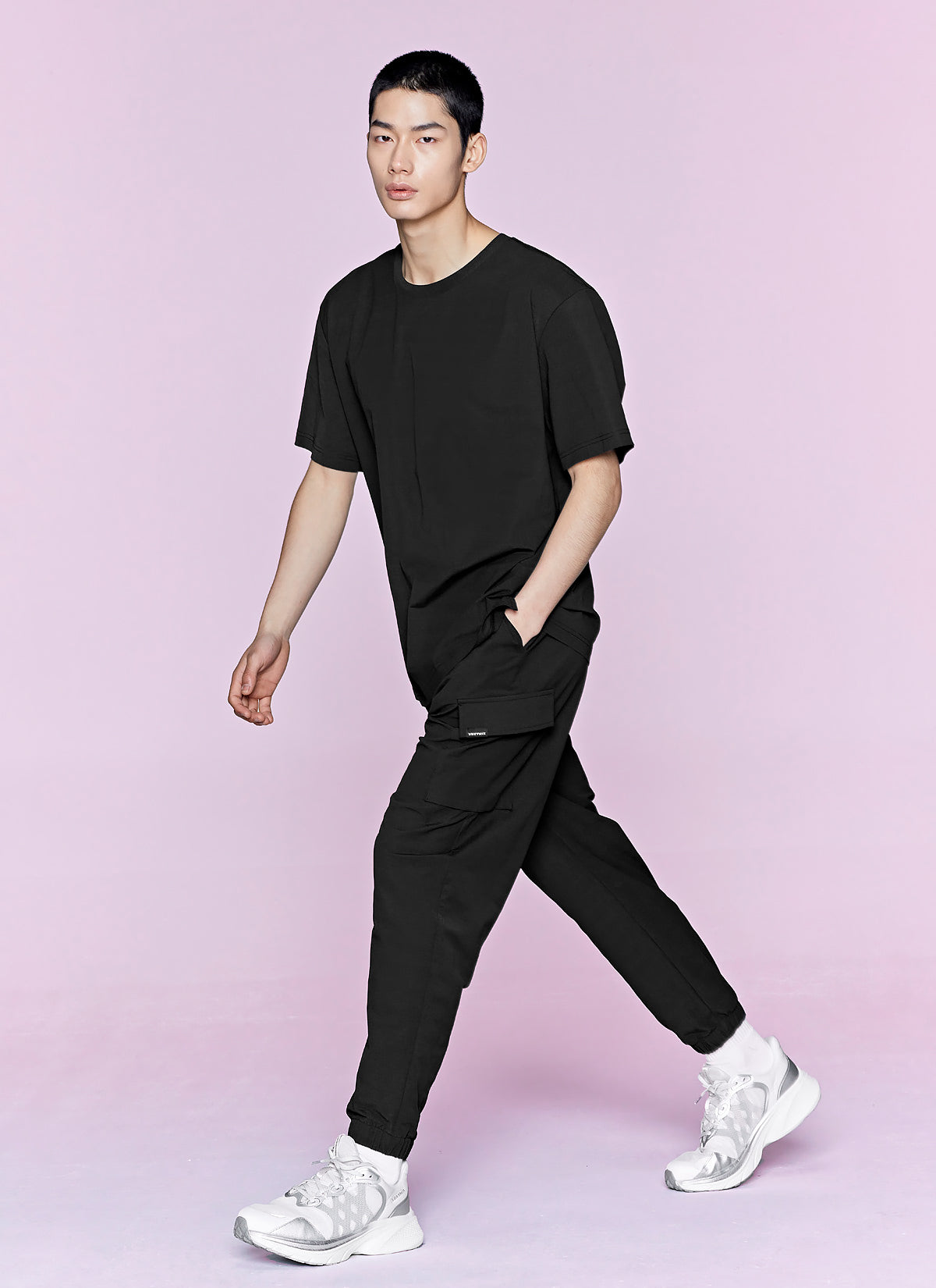Unlimited Potential 工裝風格束口慢跑褲 ｜共3色｜line_fashion, training_pants, casual, bottoms, men, korean_brand