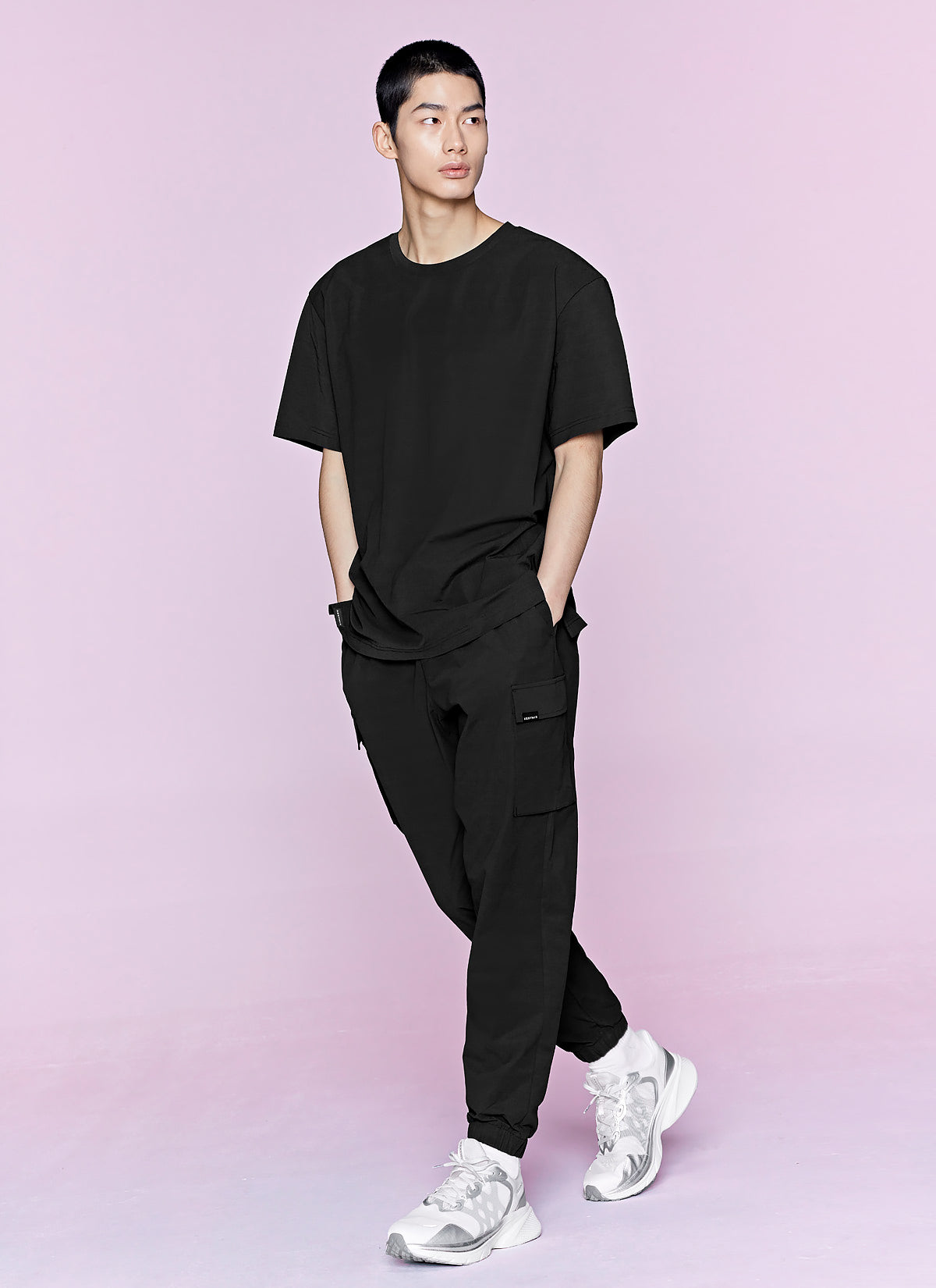 Unlimited Potential 工裝風格束口慢跑褲 ｜共3色｜line_fashion, training_pants, casual, bottoms, men, korean_brand