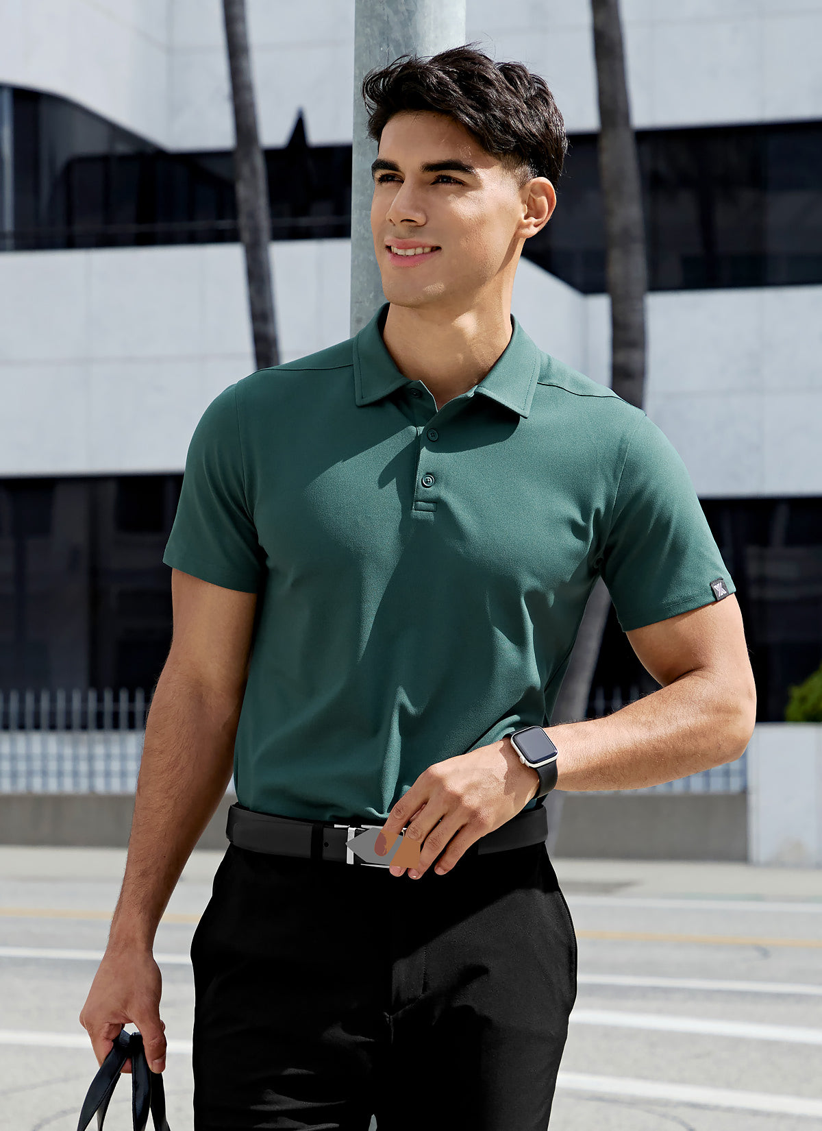 All New 舒適珠地棉Polo領短袖上衣｜共5色｜XMMSP04J2