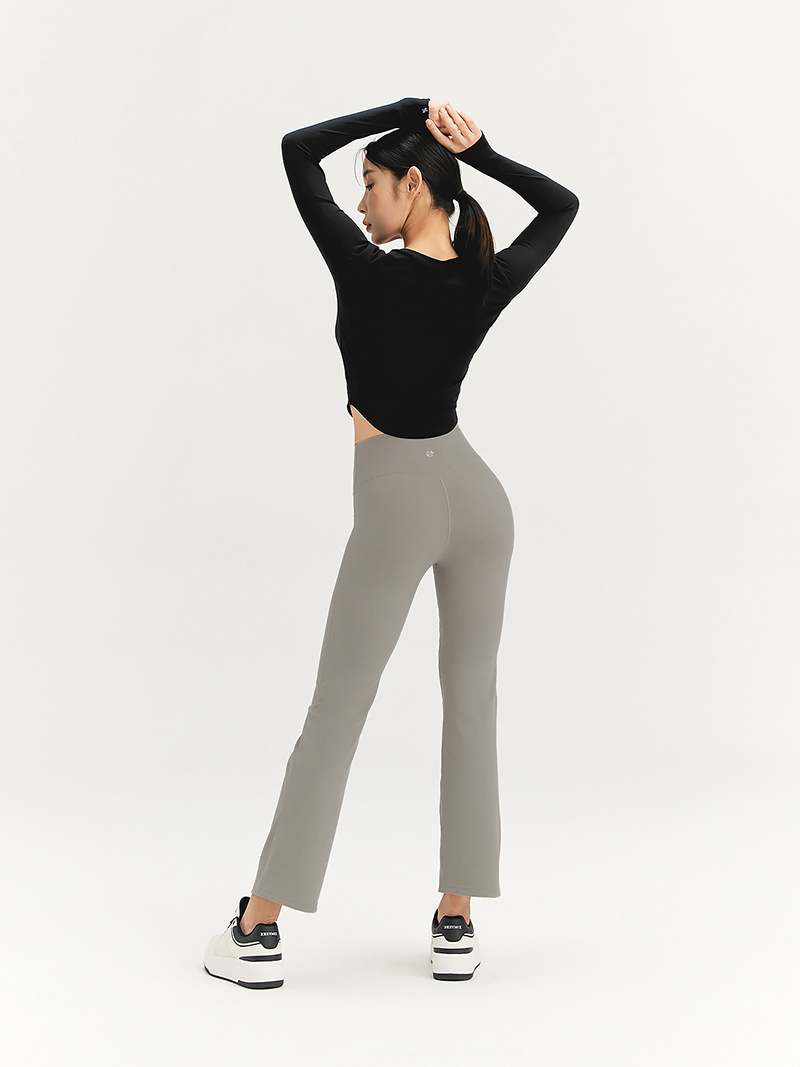 黑標360N 全方位柔彈美感靴型喇叭保暖褲｜共11色｜XP9217G