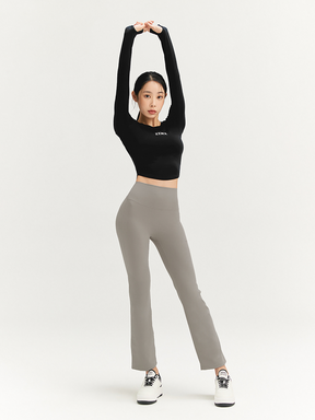 黑標360N 全方位柔彈美感靴型喇叭保暖褲｜共11色｜XP9217G