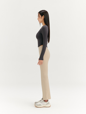 黑標360N 全方位柔彈美感靴型喇叭保暖褲｜共11色｜XP9217G