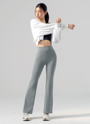 黑標 Power Rise 靴型喇叭褲(短款)｜共10色｜XWFLG13J3