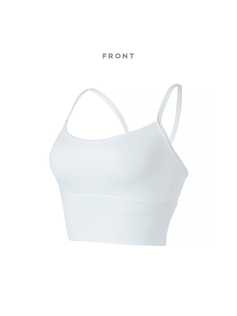 簡約美背交叉細肩帶上衣｜共5色｜XT7104E