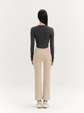 黑標360N 全方位柔彈美感靴型喇叭保暖褲｜共11色｜XP9217G