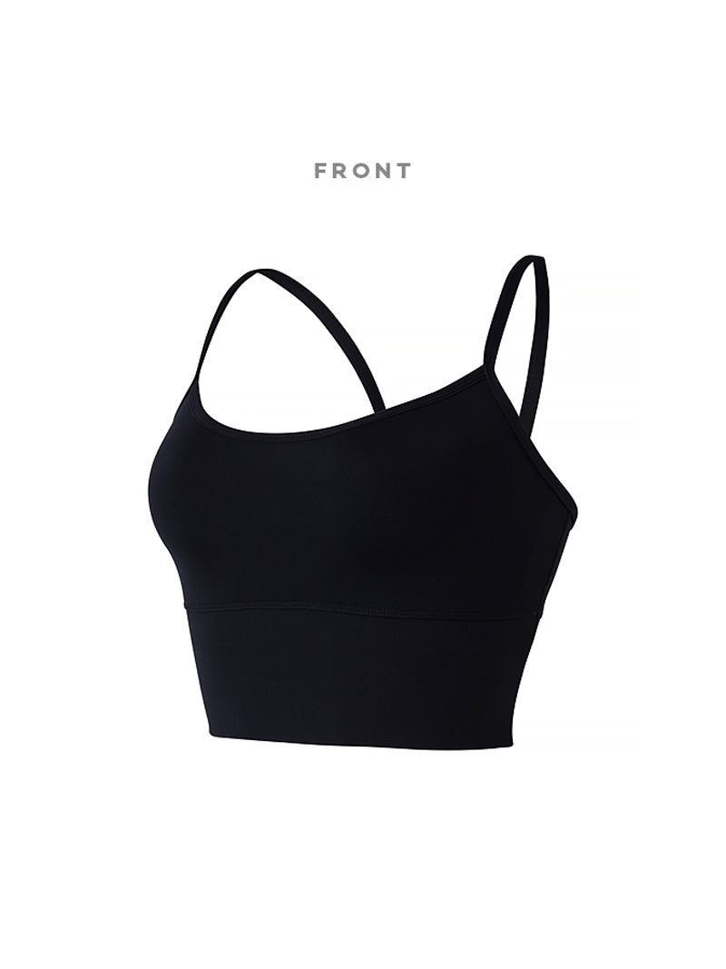 簡約美背交叉細肩帶上衣｜共5色｜XT7104E