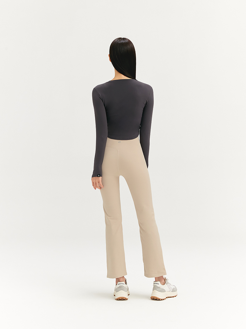 黑標360N 全方位柔彈美感靴型喇叭保暖褲｜共11色｜XP9217G