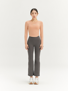 黑標360N 全方位柔彈美感靴型喇叭保暖褲｜共11色｜XP9217G