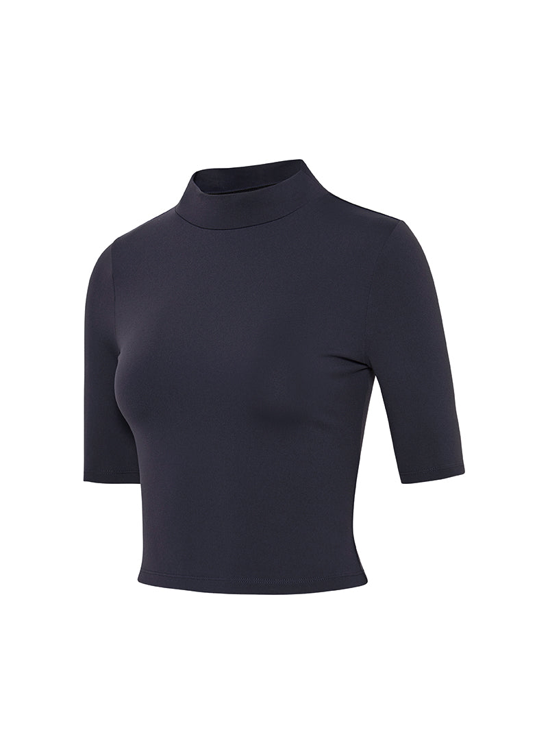 圓領短版五分袖上衣｜共12色｜XT2120N