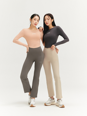 黑標360N 全方位柔彈美感靴型喇叭保暖褲｜共11色｜XP9217G