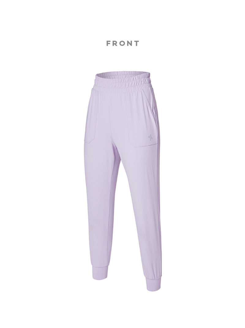 涼感羽毛鬆緊束口褲｜共19色｜XP9208G