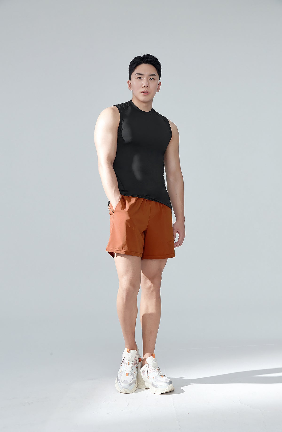 多功能運動健身訓練6英吋短褲｜共5色｜XP2113F