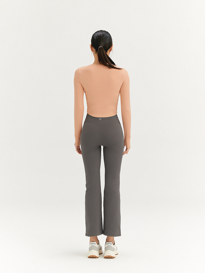 黑標360N 全方位柔彈美感靴型喇叭保暖褲｜共11色｜XP9217G