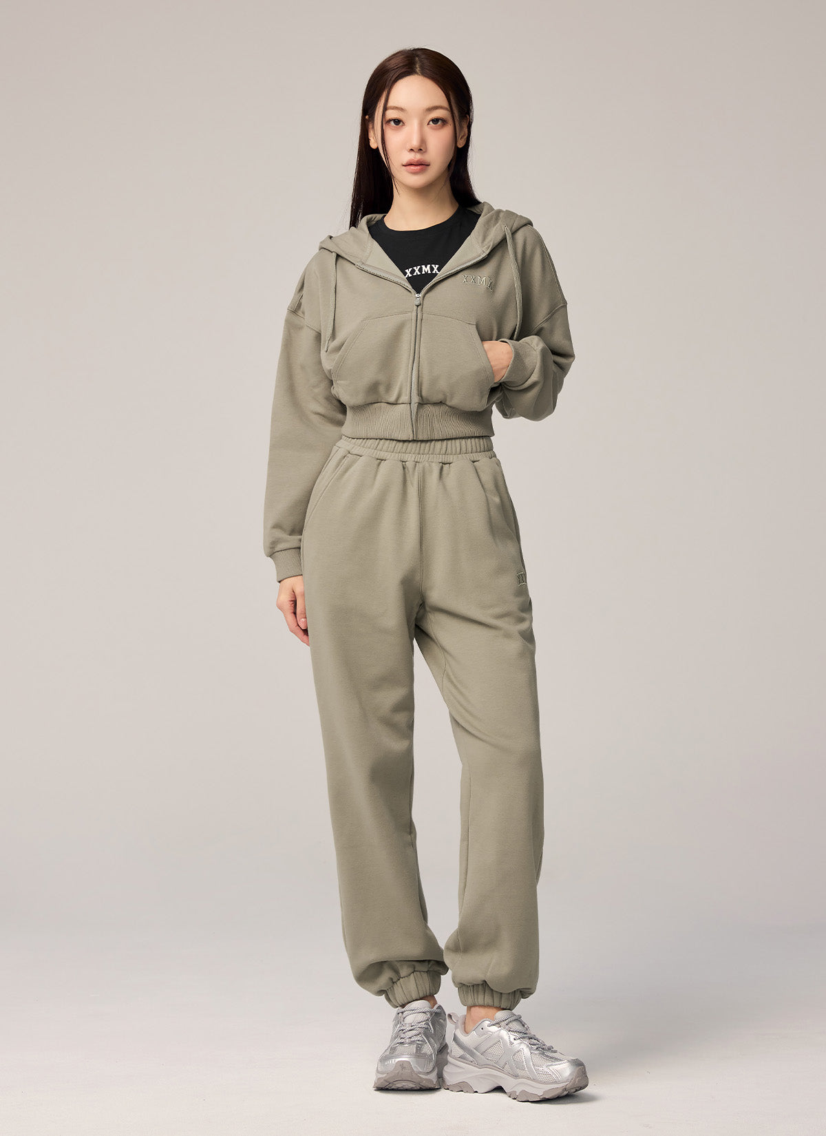 XXMX溫暖拉絨慢跑束口褲｜共6色｜XTFTP03H4