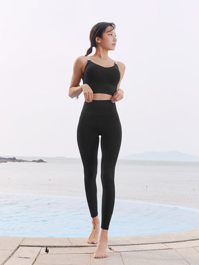 全方位水陸涼爽一體成型胸墊上衣｜共10色｜WT4361G