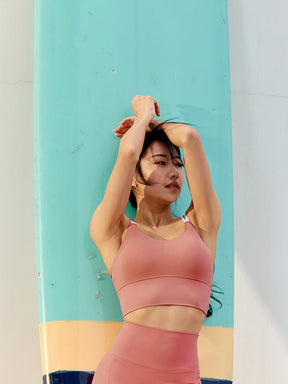 全方位水陸涼爽一體成型胸墊上衣｜共10色｜WT4361G