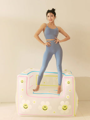 全方位水陸涼爽一體成型胸墊上衣｜共10色｜WT4361G