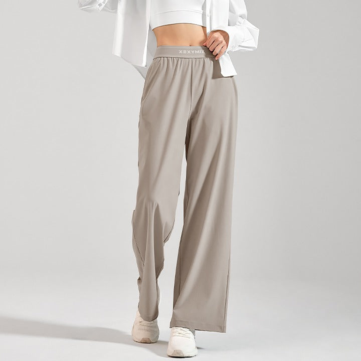 梭織文字標誌腰帶寬褲｜共5色｜XFK3PT1008