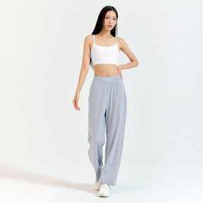 梭織文字標誌腰帶寬褲｜共5色｜XFK3PT1008