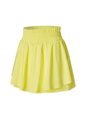 交疊設計 2 in 1喇叭褲裙｜共5色｜XWFSH01H2