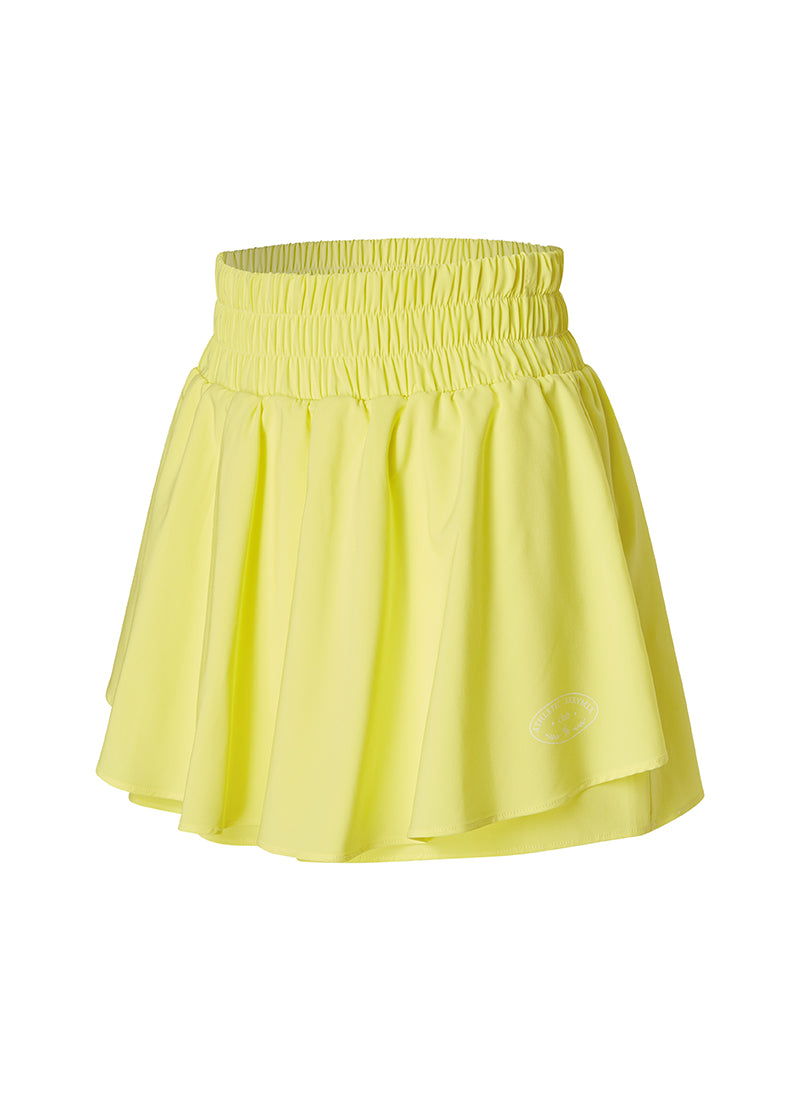 交疊設計 2 in 1喇叭褲裙｜共5色｜XWFSH01H2