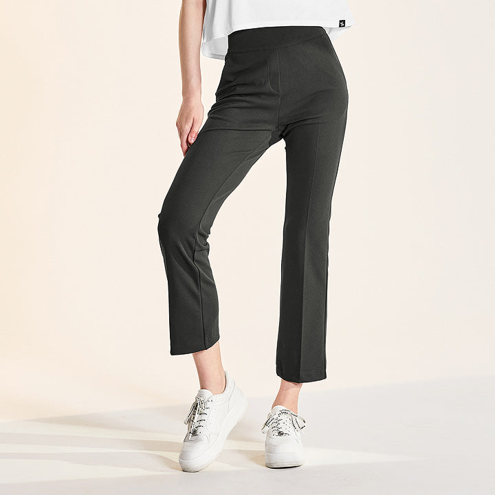 彈力鬆緊靴型喇叭褲｜共5色｜XTFPT01H3