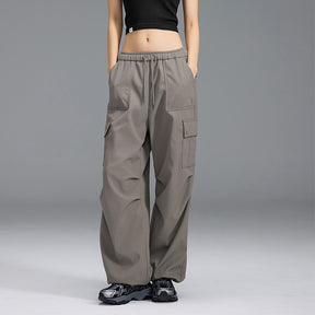 保暖梭織寬版工裝褲｜共5色｜XFK4PP1105