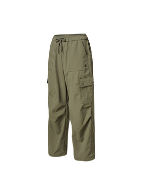 保暖梭織寬版工裝褲｜共5色｜XFK4PP1105