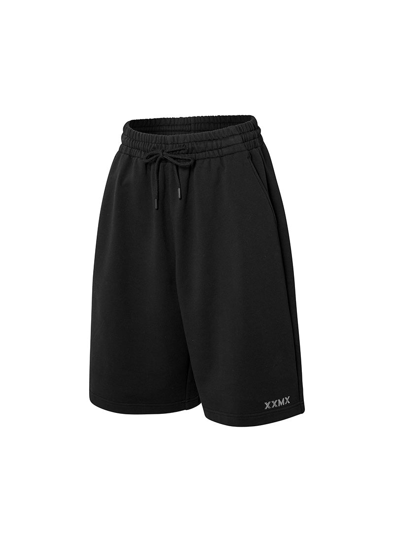 XXMX 運動休閒百慕達短褲｜黑色Black｜XTFSH12J2