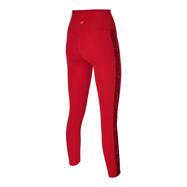 黑標 BREATHE 蛇紋點綴緊身褲｜共2色｜XWFLG52J3