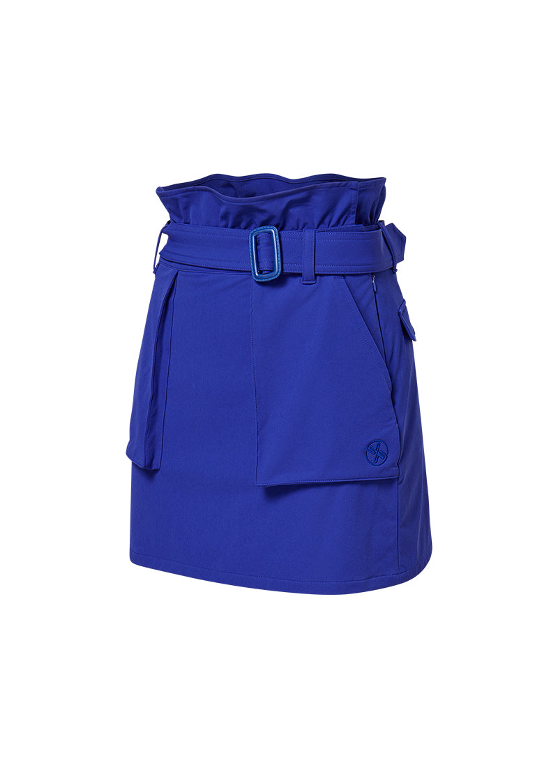 外口袋腰帶裙｜共3色｜XFK3RK1203