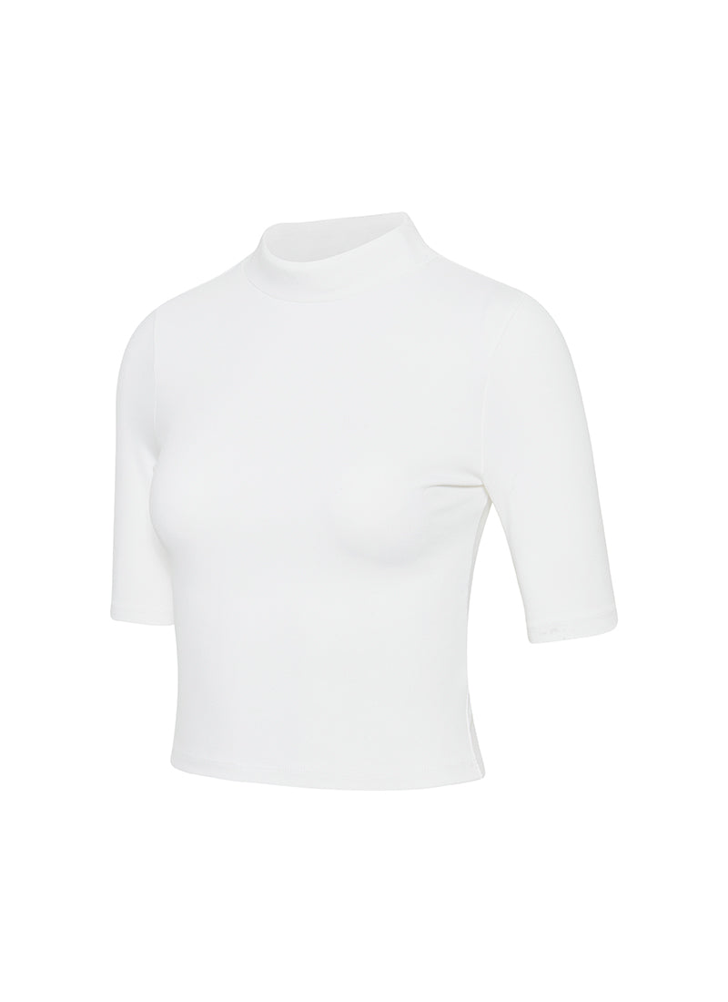 圓領短版五分袖上衣｜共12色｜XT2120N