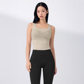 黑標Power Rise網布抓皺背心上衣｜共4色｜XFK3BL1506