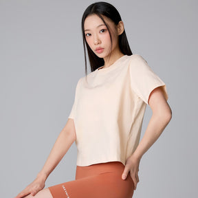 X刺繡標誌柔棉短袖上衣｜共7色｜XTFST08J2