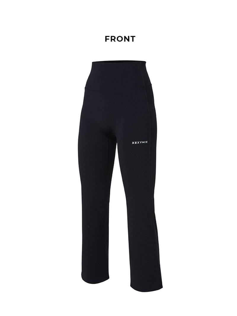 黑標360N 全方位柔彈美感靴型喇叭保暖褲｜共11色｜XP9217G