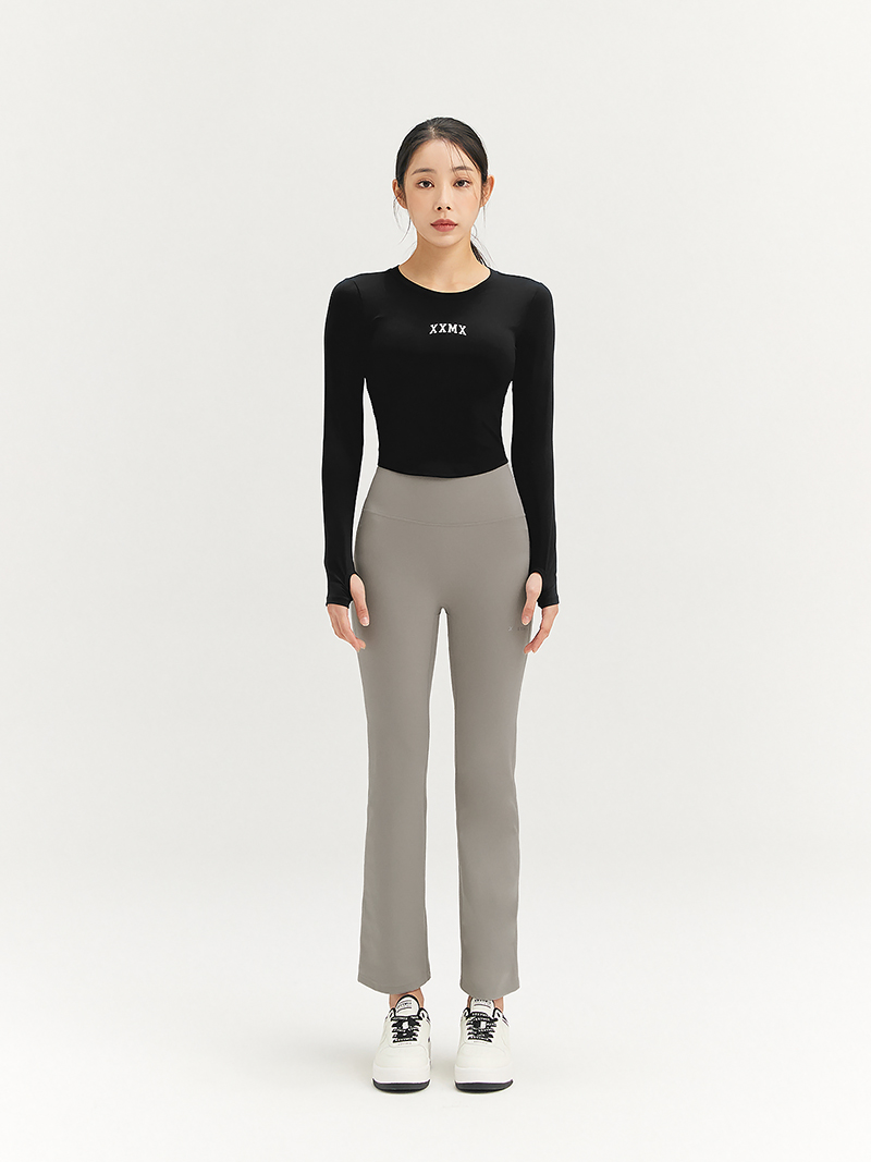 黑標360N 全方位柔彈美感靴型喇叭保暖褲｜共11色｜XP9217G