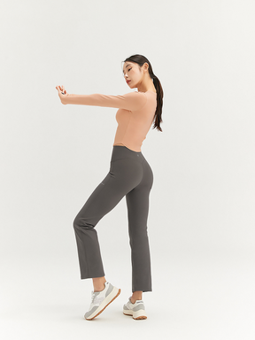 黑標360N 全方位柔彈美感靴型喇叭保暖褲｜共11色｜XP9217G