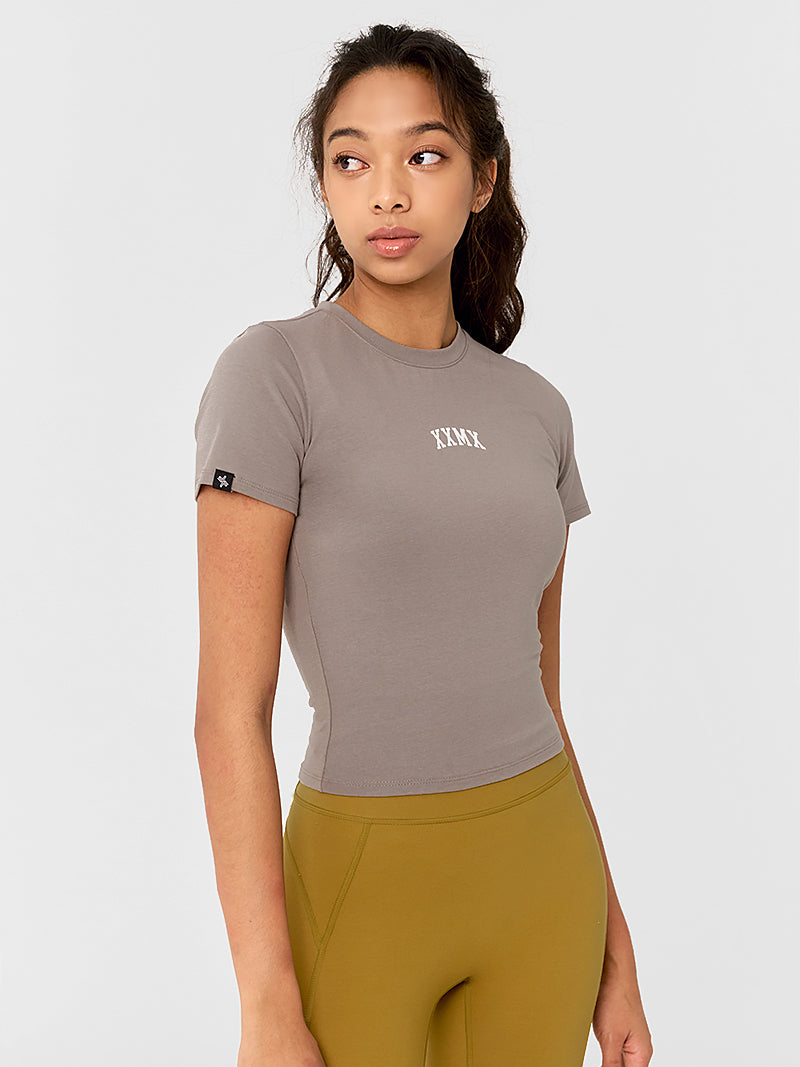 XXMX柔棉短袖短版上衣｜共10色｜XA5444G