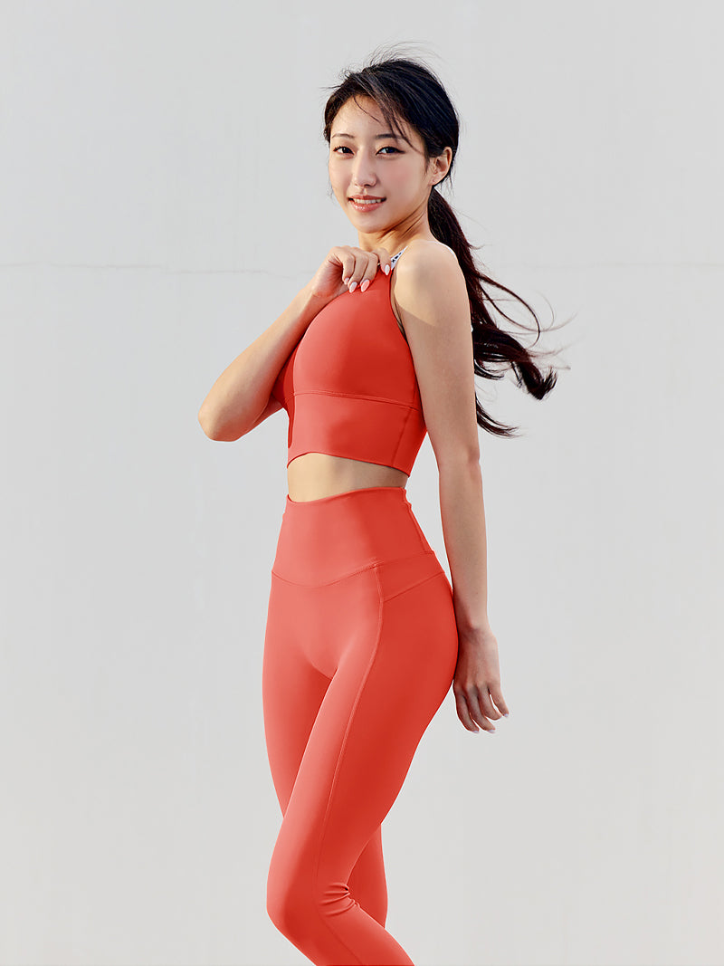 全方位水陸涼爽一體成型胸墊上衣｜共10色｜WT4361G