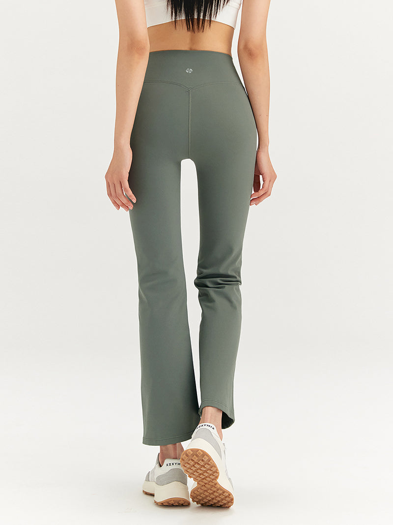 黑標360N 全方位柔彈美感靴型喇叭保暖褲｜共11色｜XP9217G