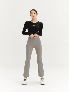 黑標360N 全方位柔彈美感靴型喇叭保暖褲｜共11色｜XP9217G