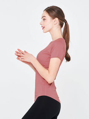 Ice Feather 短袖修身上衣｜共20色｜XT4108E