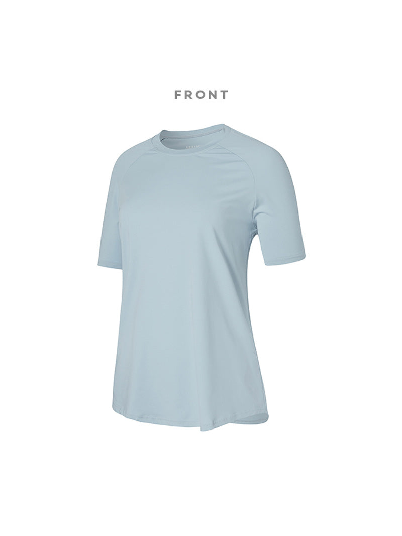 涼感輕羽毛舒適短袖上衣｜共13色｜XA5298T