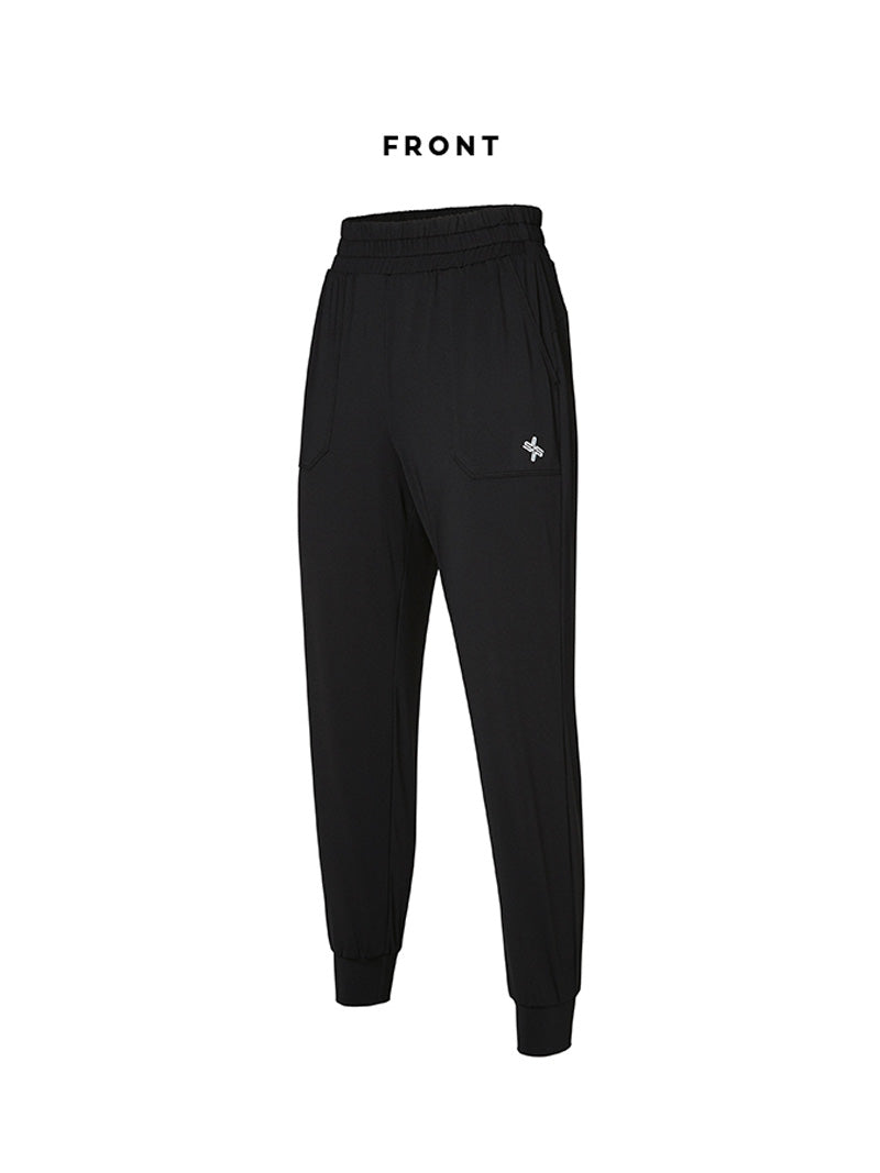 涼感羽毛鬆緊束口褲｜共19色｜XP9208G