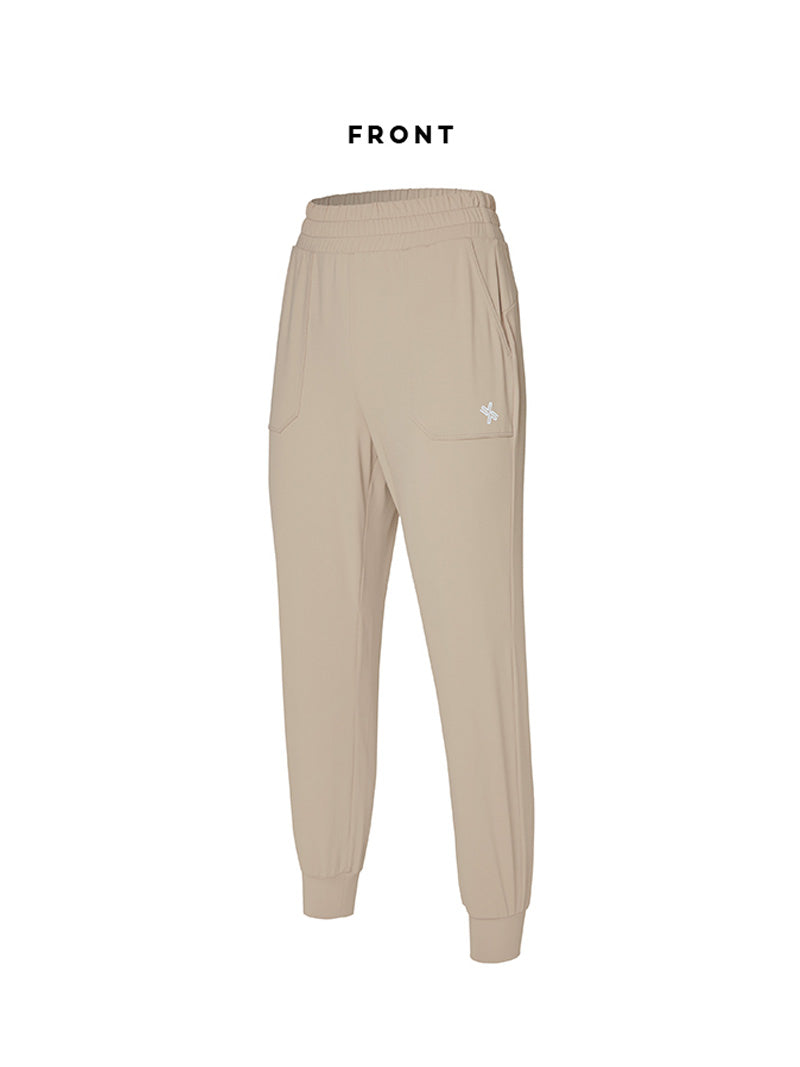 涼感羽毛鬆緊束口褲｜共19色｜XP9208G