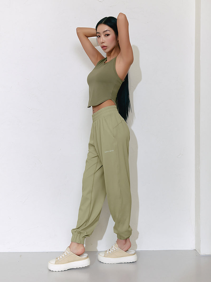 功能性輕盈柔彈哈倫慢跑褲｜共16色｜XA5380G