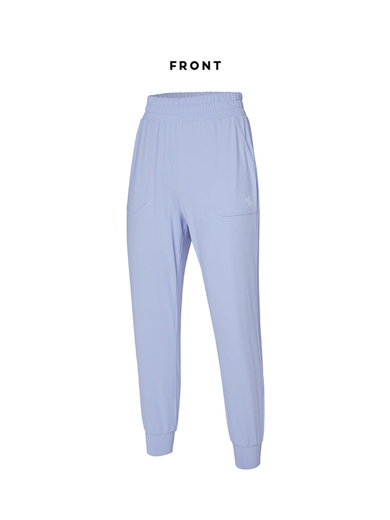 涼感羽毛鬆緊束口褲｜共19色｜XP9208G