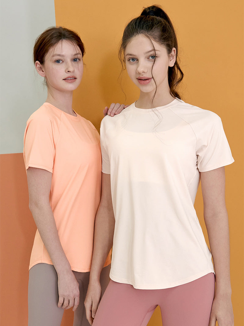 涼感輕羽毛舒適短袖上衣｜共13色｜XA5298T