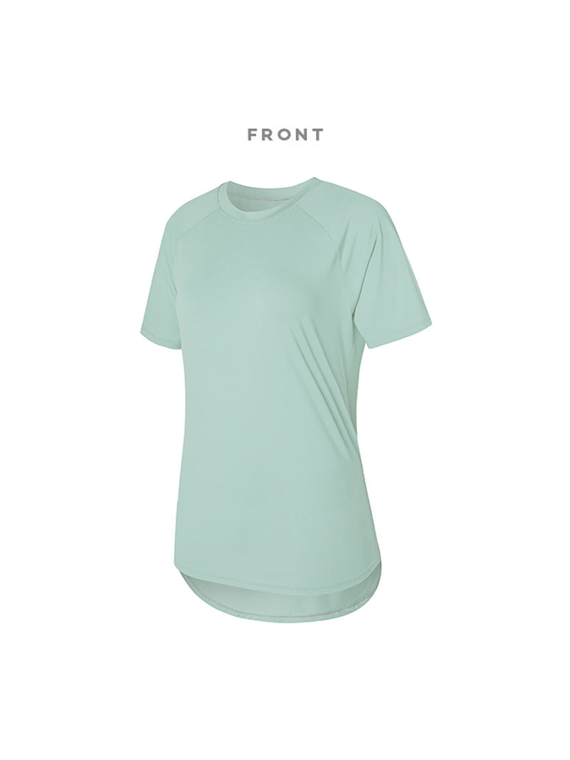 涼感輕羽毛舒適短袖上衣｜共13色｜XA5298T